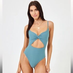 Brand New L*Space Kyslee One Piece Swimsuit (Eco Chic)